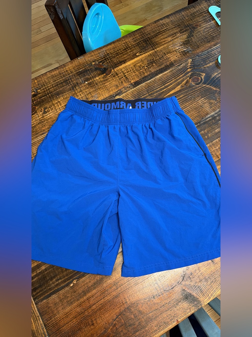 Under Armour Royal Blue Men's Athletic Shorts